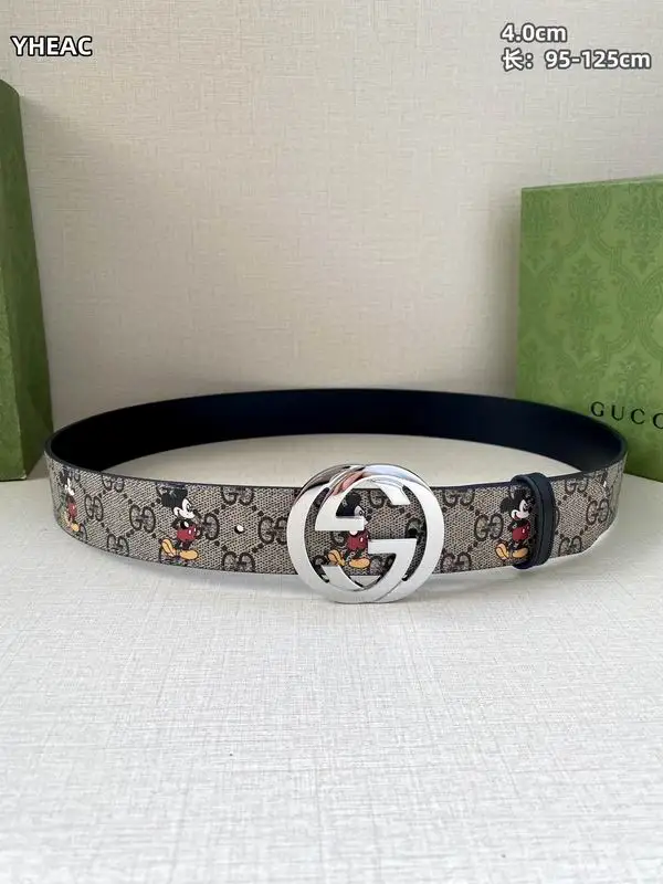 Gucci belt 40mmX100-125cm 8L18